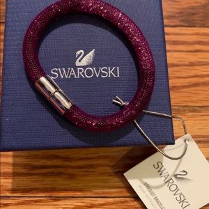 Swarovski purple Stardust bracelet